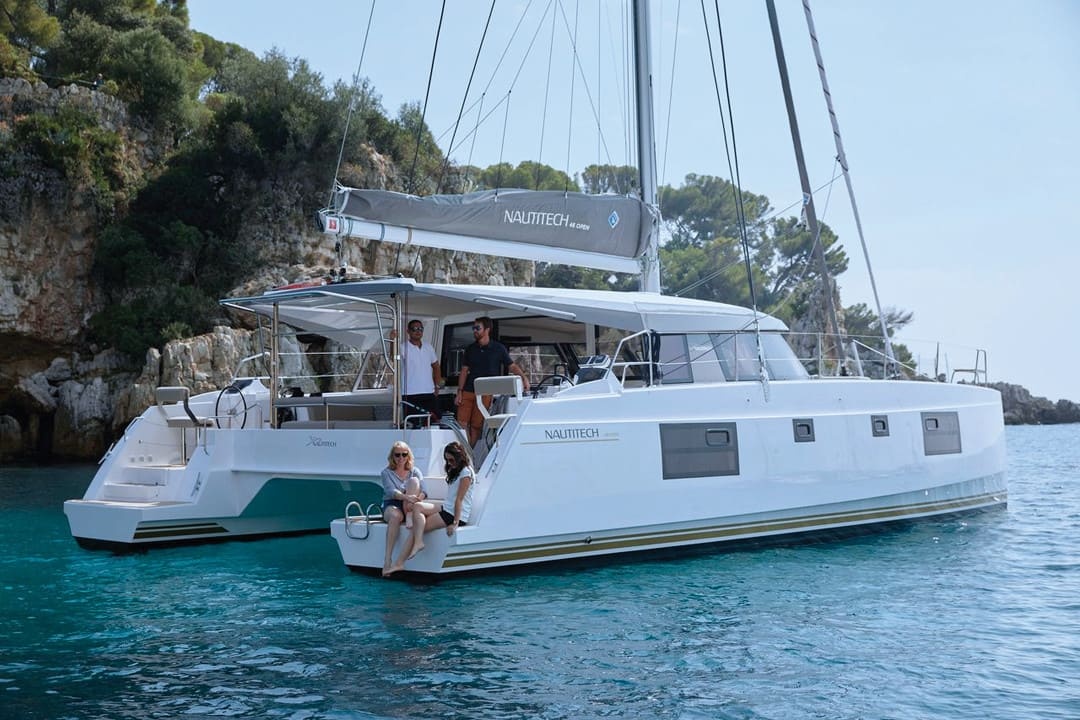 charter caramaran for a day in dubrovnik Nautitech 46