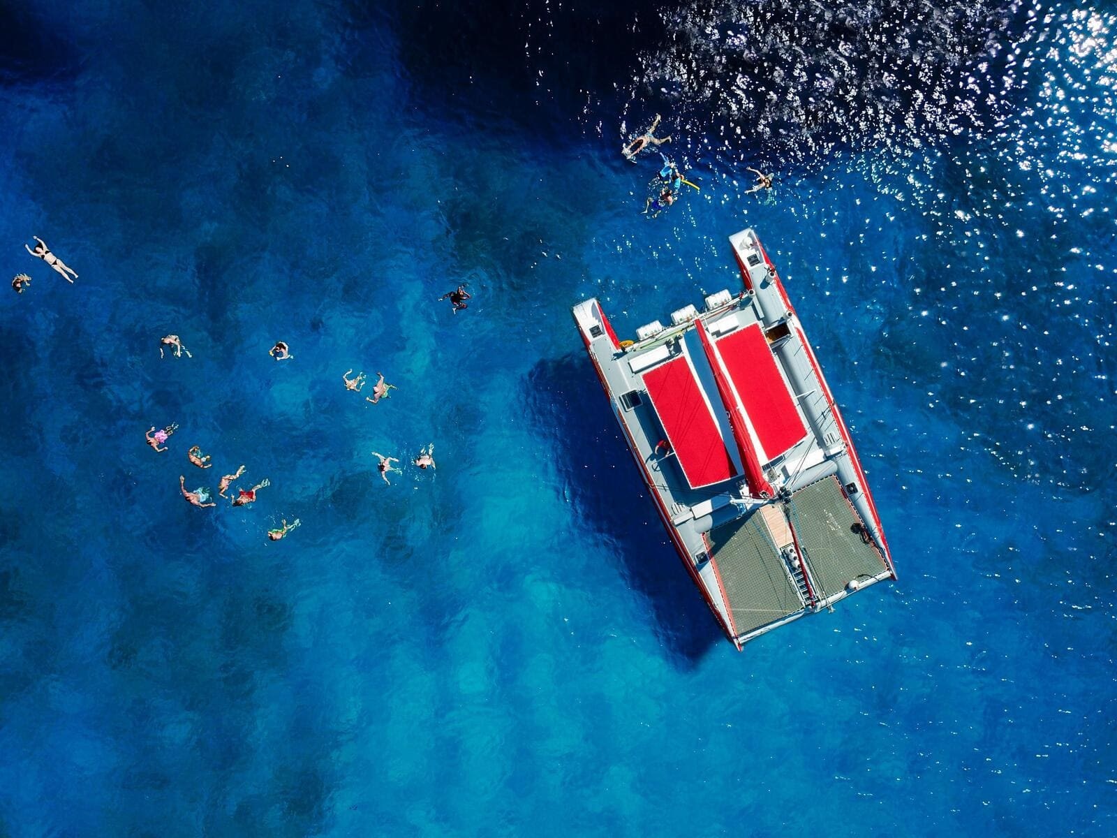 charter a boat for a large group Seagull 30