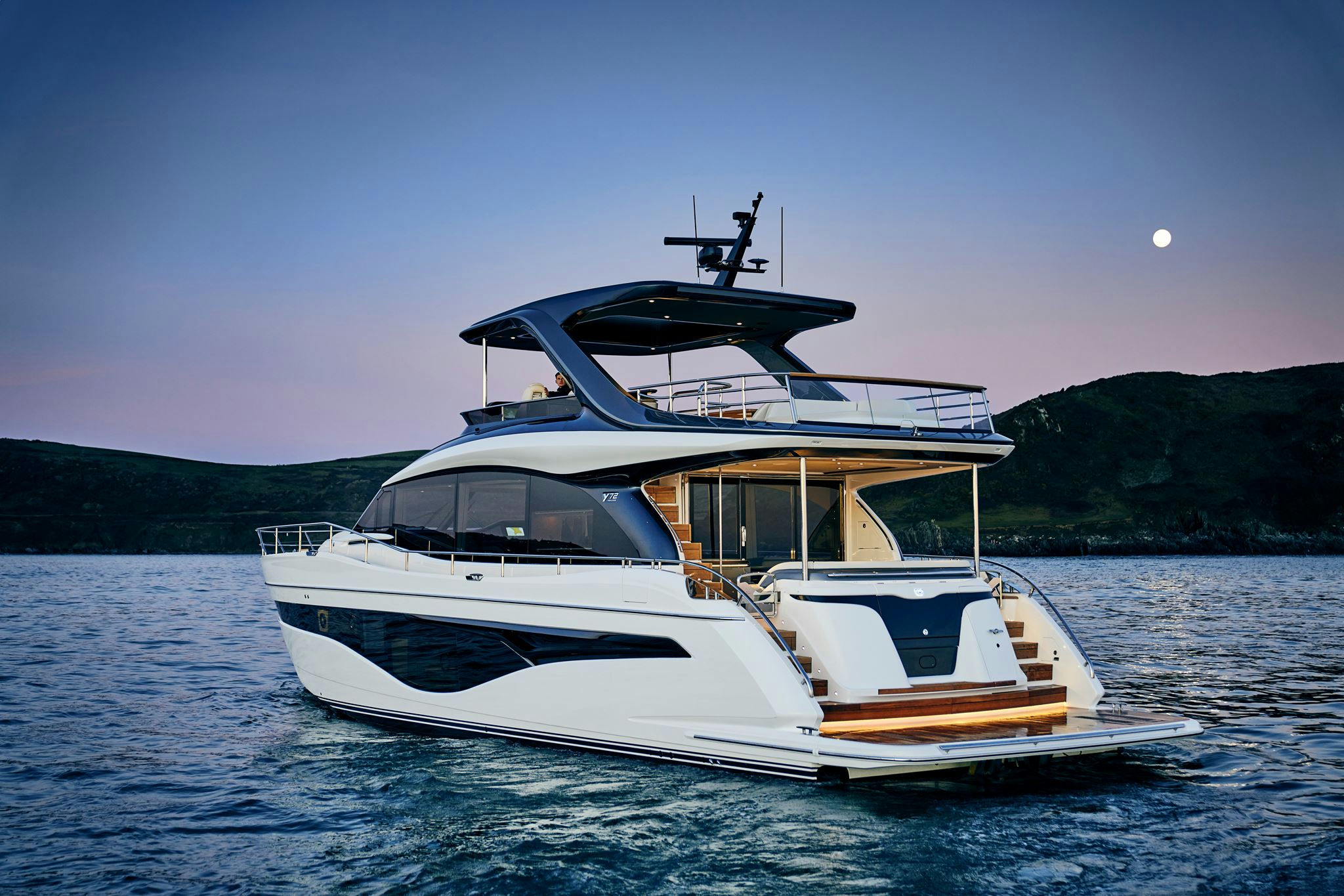 Charter Princess Y72 ELIZABETH Dubrovnik Charter luxury yacht