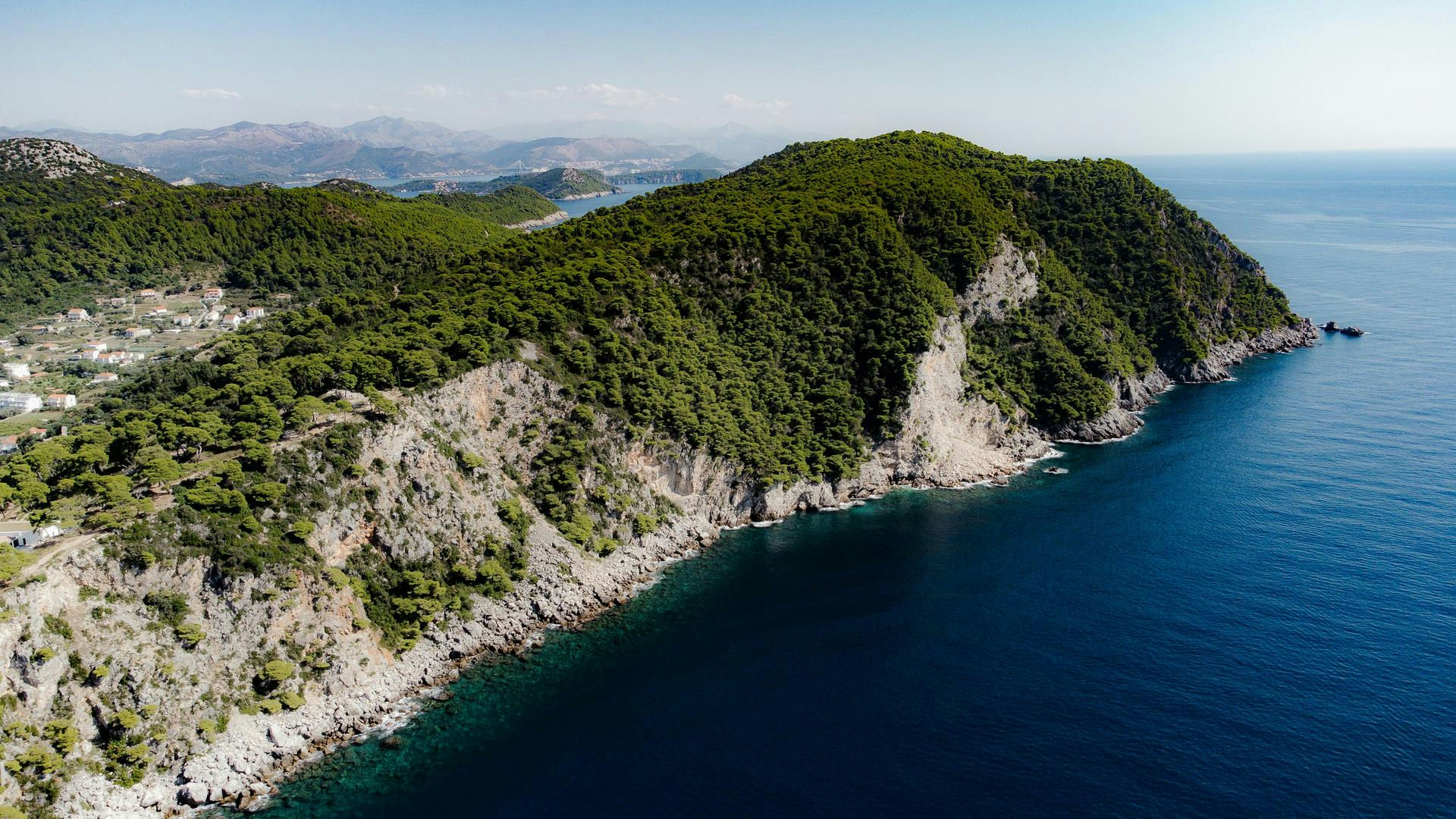 Dubrovnik to Lastovo with Mljet, Korčula and Ston route cover
