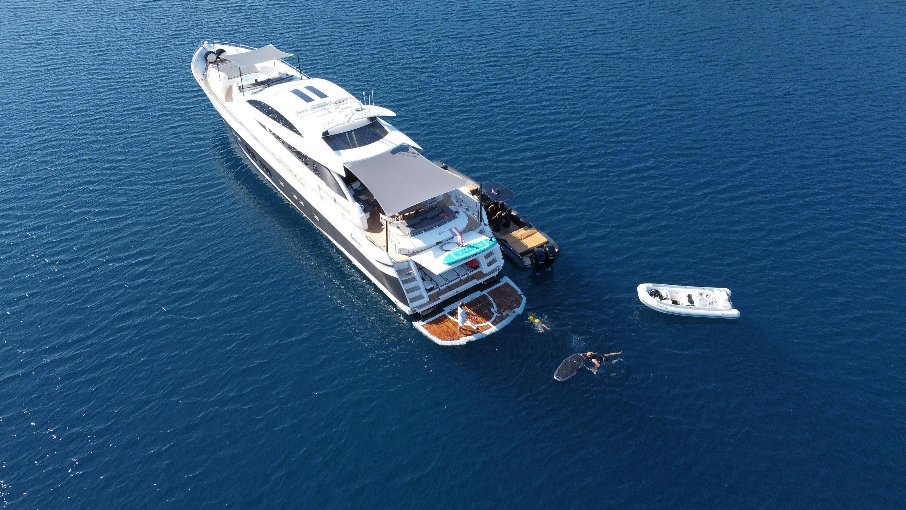 Predator108 exterior2 Dubrovnik Charter