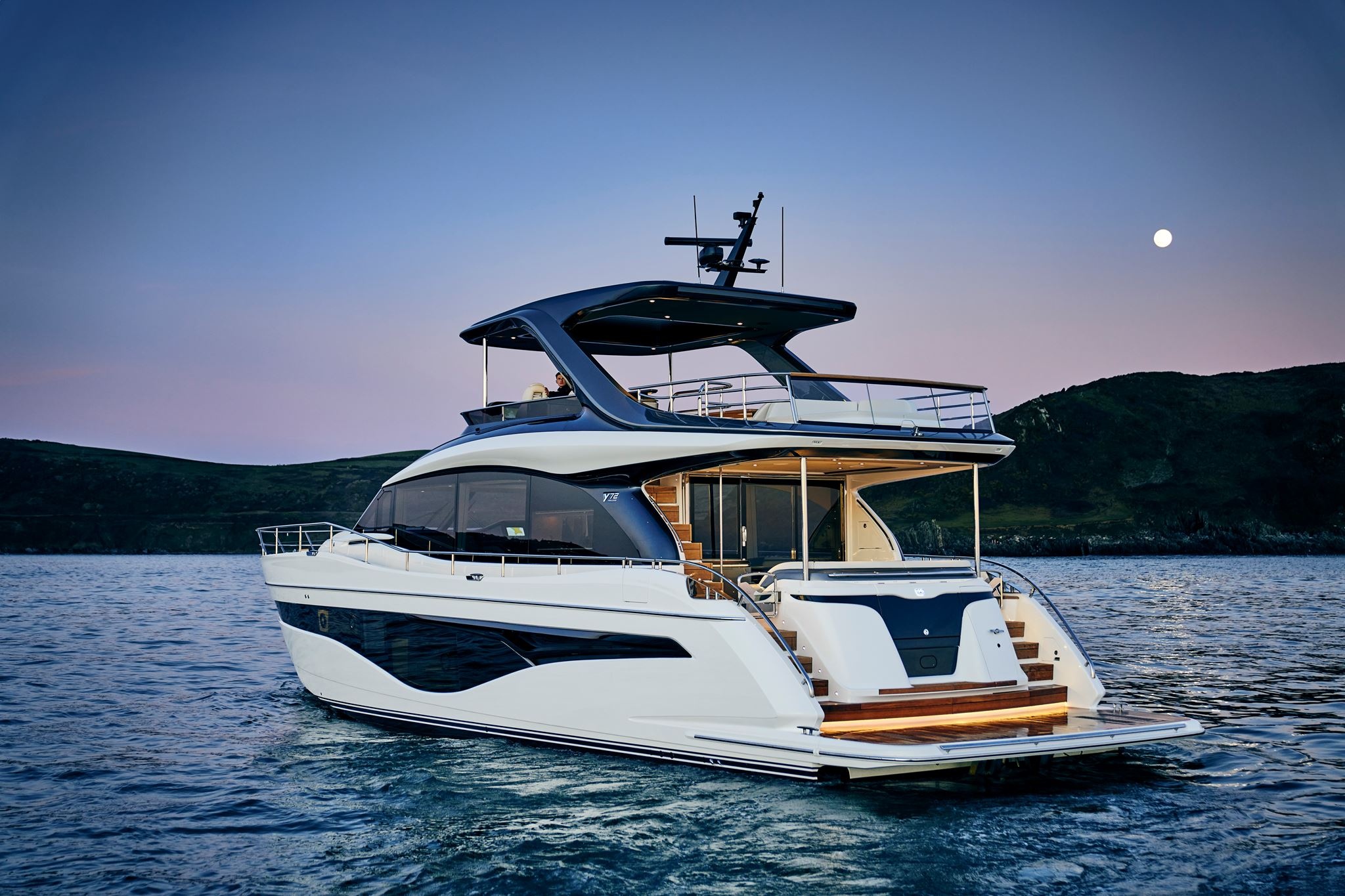 Charter Princess Y72 ELIZABETH Dubrovnik Charter luxury yacht