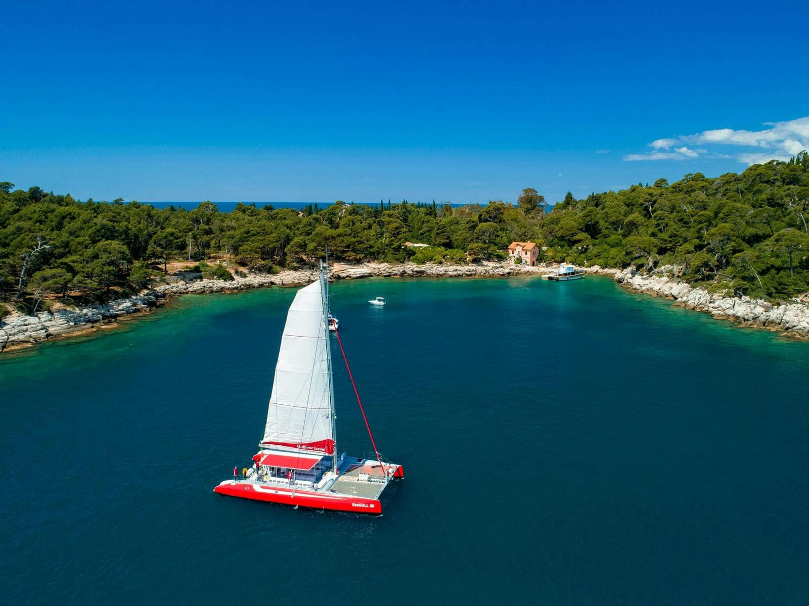 catamaran for large groups Seagull 30