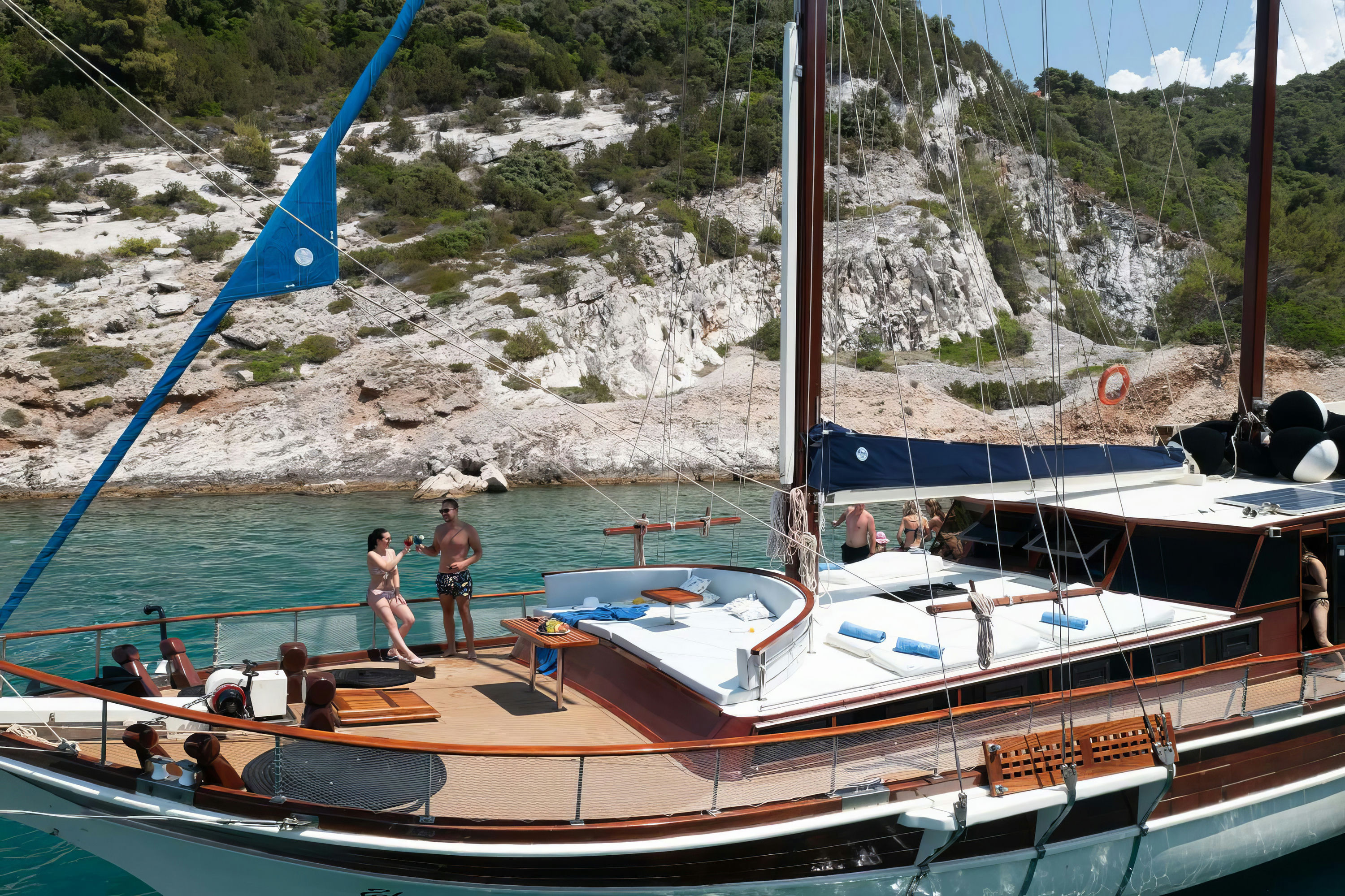 gulet eleganza gulet dubrovnik charter sundeck