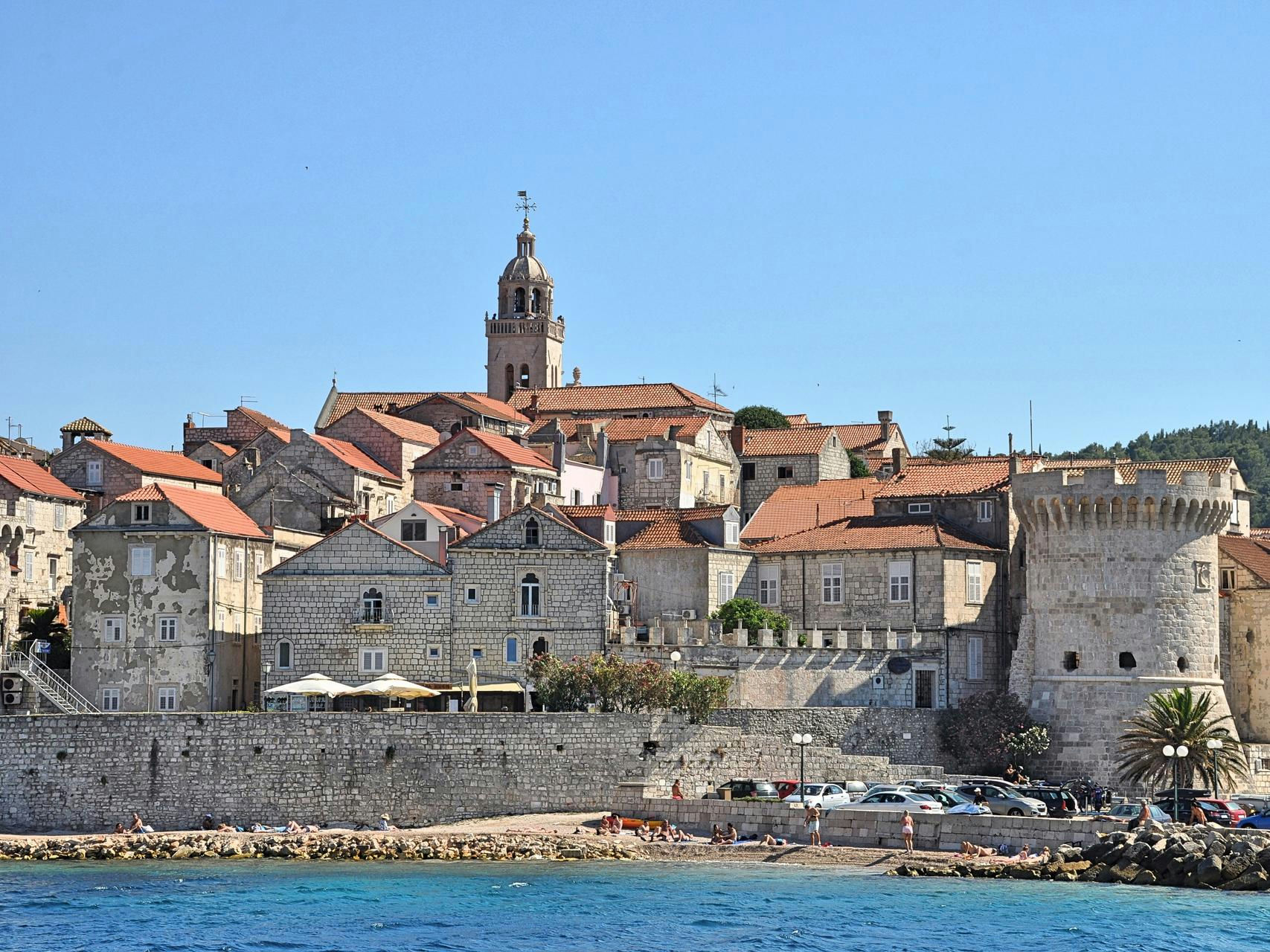 Korcula seaside