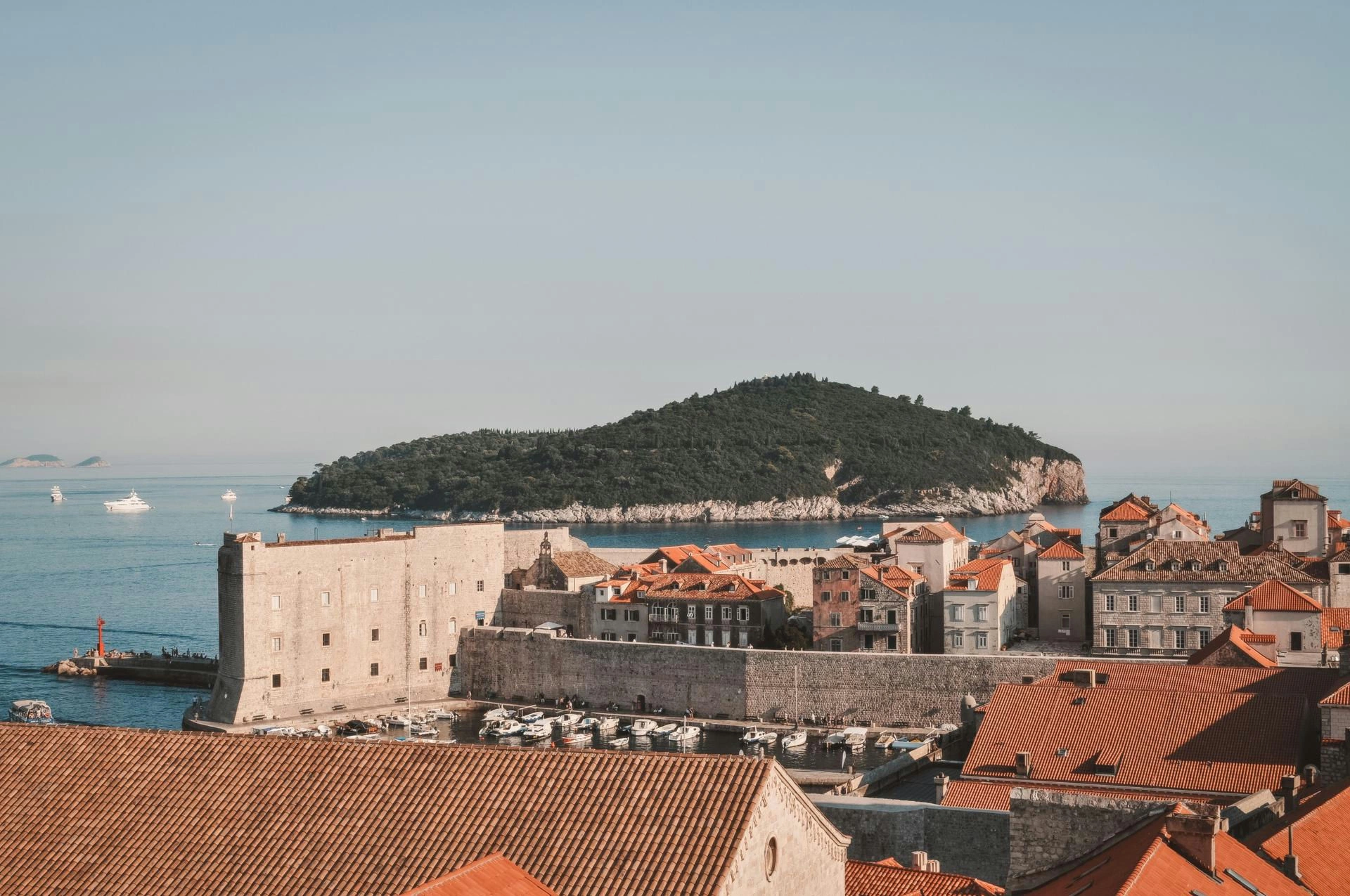 City walls & Lokrum island route cover