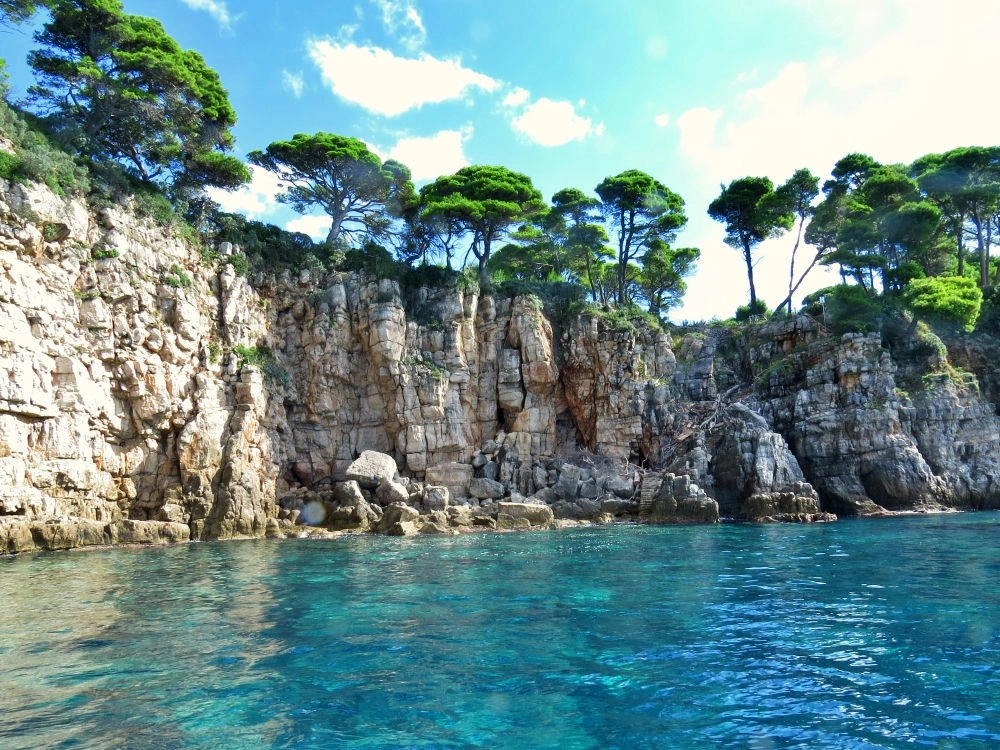 Half day trip to Elaphiti Islands route cover