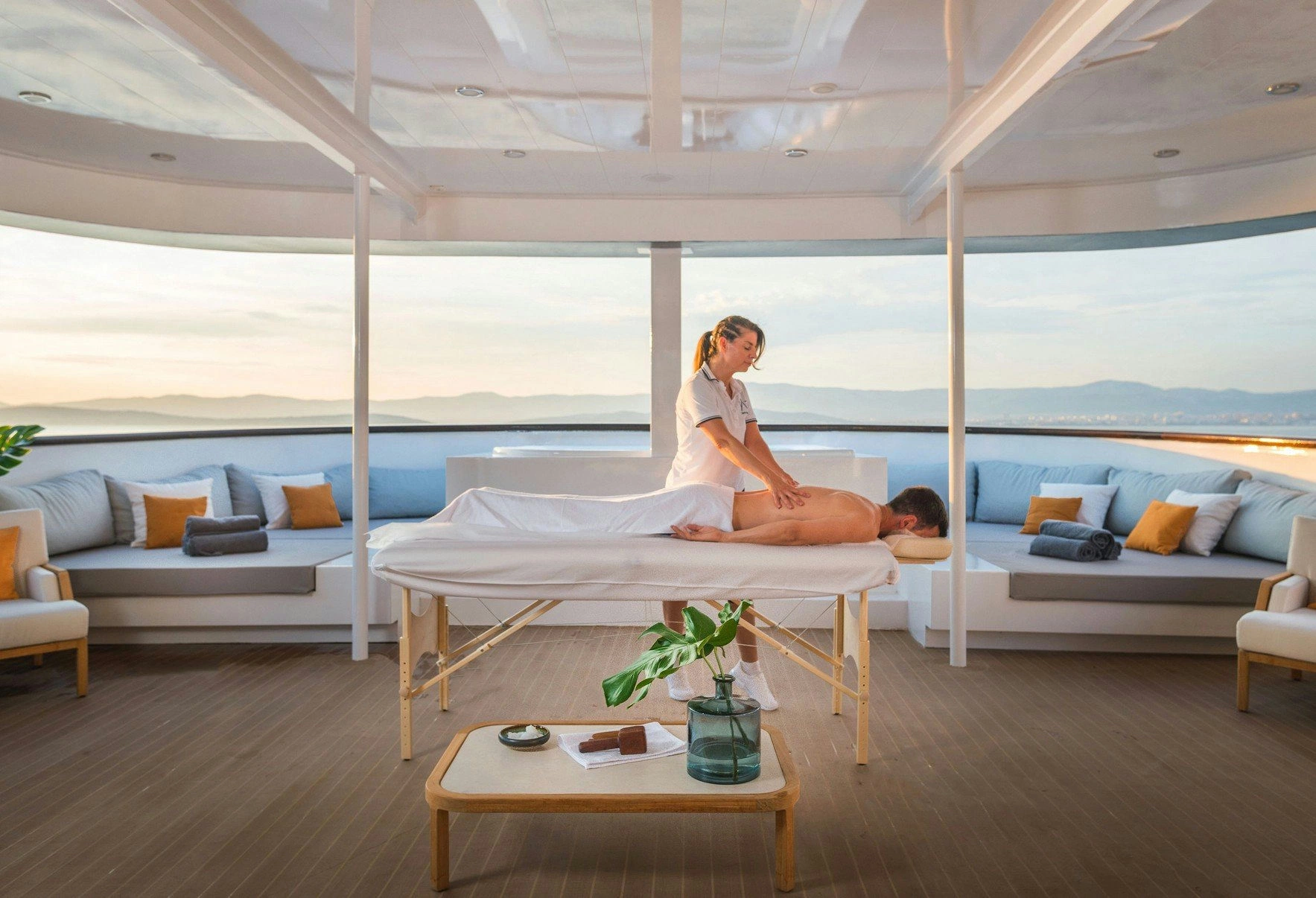 Luxury Spa & Wellness yachts category